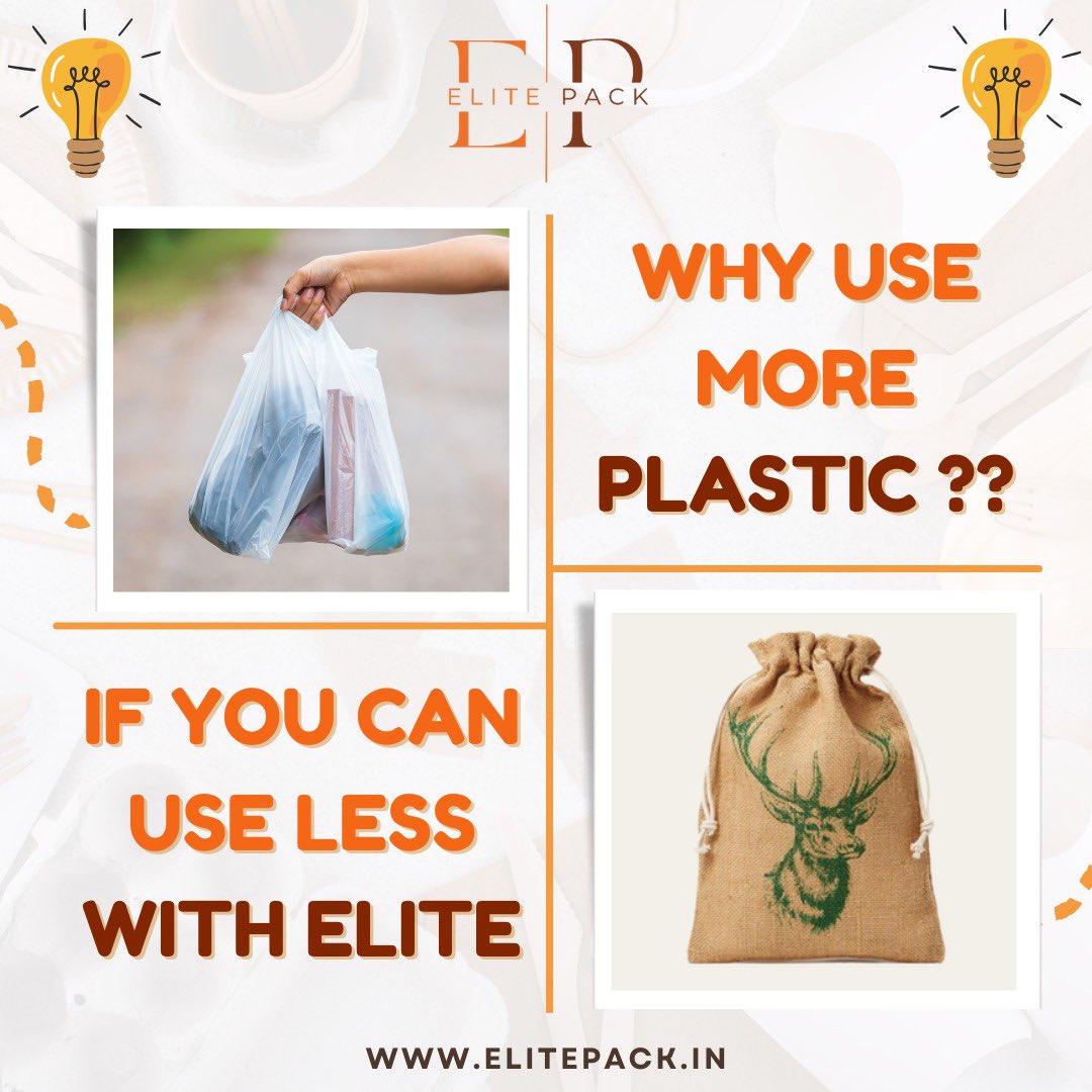 Less plastic, more impact! Join the movement with Elite and make a sustainable difference today. 🌱🌍 #ReducePlastic #GoGreen