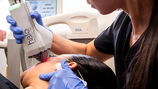 NJPSurgery's tweet photo. Have you heard of the HALO Laser Treatment? ✨ The world’s first Hybrid Fractional Laser (HFL) is available at New Jersey Plastic Surgery in Montclair, NJ. The HALO is revolutionizing skin resurfacing.
📥Call or DM for more info!
📲973-446-6968
#HaloLaser #SkincareGoals https://t.co/sU1LHPjy4t