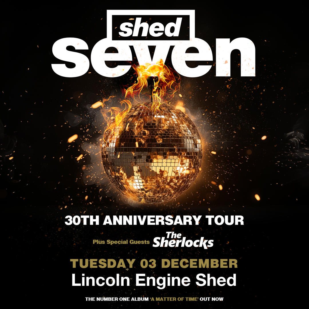 SHED SEVEN + THE SHERLOCKS Tuesday 3rd December 2024 | 7pm Yorkshire's finest indie icons, Shed Seven, emerged from Britpop's heyday, crafting infectious rock melodies. Featuring SPECIAL GUESTS, THE SHERLOCKS 🎟️ Tickets on sale now 👉 engineshed.co.uk/events/id/1944…