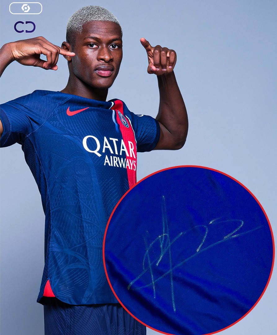 🚨 GANHA UMA CAMISOLA DO NUNO MENDES 👕 

Nós e a <a href="/Ligue1_POR/">Ligue 1 Português</a> vamos dar uma camisola do PSG autografada pelo craque português 🇵🇹

Para participares:

➡️ RT neste post
➡️ Seguir a <a href="/Ligue1_POR/">Ligue 1 Português</a> e <a href="/CabineSport/">Cabine Desportiva</a>
➡️ Marca um amigo nos comentários 
 
Resultado na terça-feira, dia 30/4.