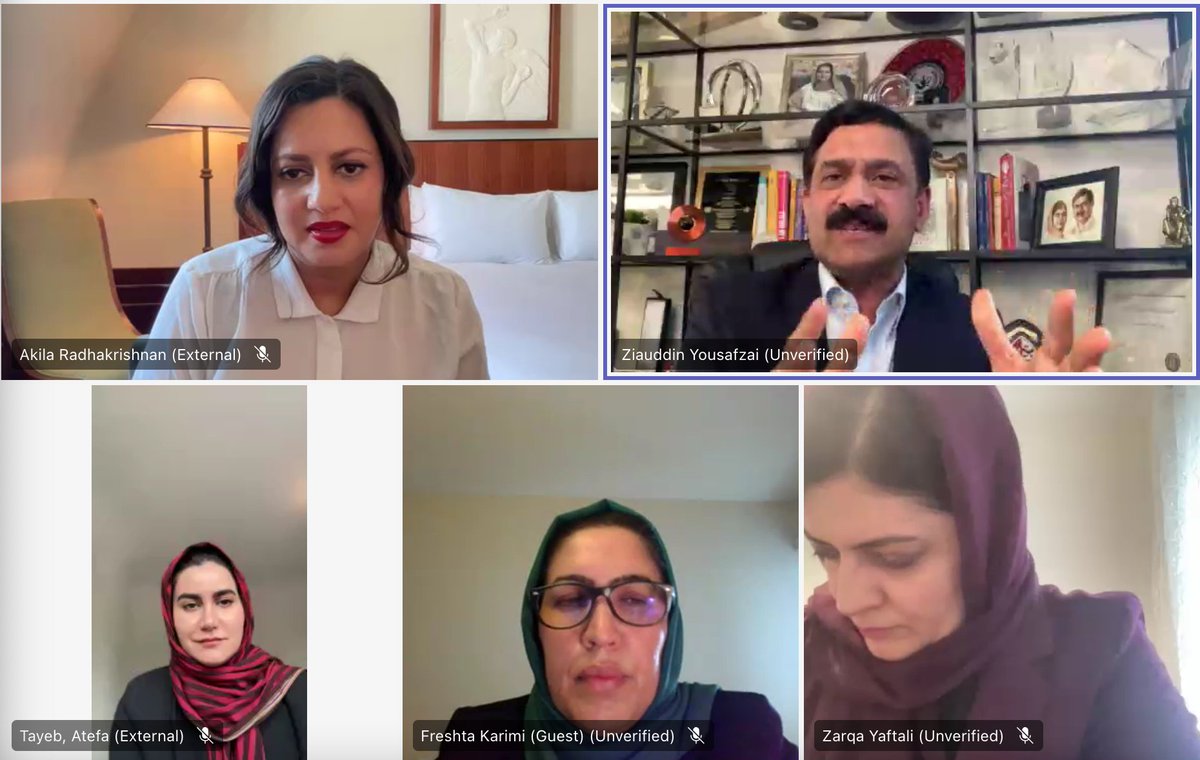 @akila_rad @SLPJustice @AtlanticCouncil @ZiauddinY @MalalaFund 🗣️ @ZiauddinY:“This isn't the task of one org, one country, one foundation, this must be a collective, comprehensive, & consolidated effort. We need more countries, more orgs, more NGOs to support the codification of #GenderApartheid & to recognize it as a #CrimeAgainstHumanity.”