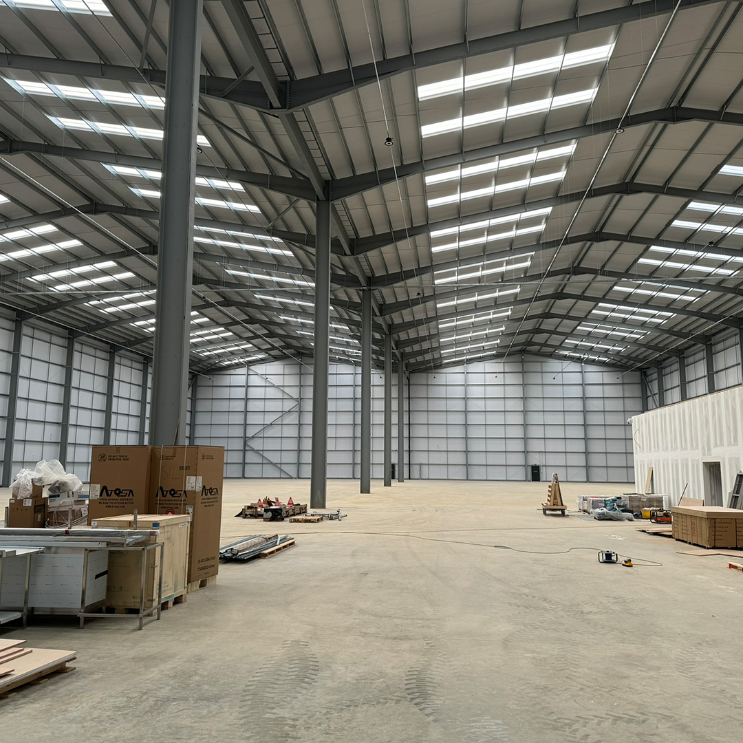 AtosaUK's tweet photo. Exciting times at @AtosaUK    
 
We had a team visit to to our ground-breaking Head Office site in Wellingborough, and it's really making progress.
 
The  new site will transform our operations, we can't wait to show you  around, particularly the demo kitchen.

#atosa https://t.co/15JqfzxFdi