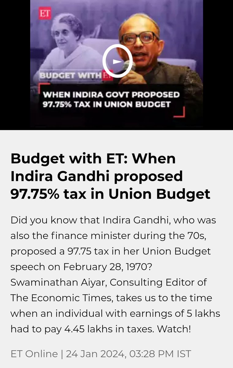 Rahul Gandhi's grandmother had tried the most extreme version of 'redistribution' in 1970 with a 97.75% tax proposal! Did Garibi disappear? These socialist and communist methods never work. The only way to eradicate poverty, is to increase the country's overall wealth.