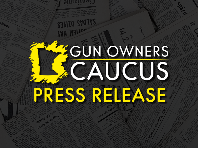Press Release: Minnesota Gun Owners Caucus calls for DFL Senator Nicole Mitchell’s Immediate Resignation or Expulsion from the Minnesota Senate Earlier this week, DFL Senator Nicole Mitchell was arrested and charged with Burglary in the First Degree in Becker County, Minnesota.