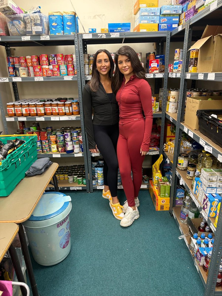 Kaylah Henderson and Annie Alty volunteering at our local foodbank💚 Each month, members of our team head down to help the amazing volunteers and donate food - good work girls! #csr #foodbank #community
