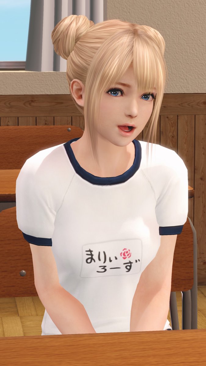 DOAFOS's tweet photo. 「じゃあマリーさんはほのか先生とキスをしたいと思いますか？」
「はぁ！？ そんなこと思うわけないじゃないですか」
「オーナーさんは？」
「……」
「あ、これは答えなくていいです。……いいですか？ キスは好きの裏返し。本当に好きな人ならキスをしたいと思うはずです。違いますか？」
#DOAXVV https://t.co/go3EgskVTv