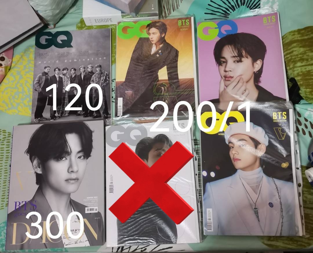 ✨นิตยสาร​ BTS
💵 ราคาที่รูป

🚚 ค่าส่ง​ฟรี
#ตลาดนัดบังทัน​ jungkook​
 ตามหา  방탄 양도  wts​ 
#การ์ดแทฮยอง   #การ์ดจีมิน
#การ์ดจองกุก​ #อัลบั้มบังทัน