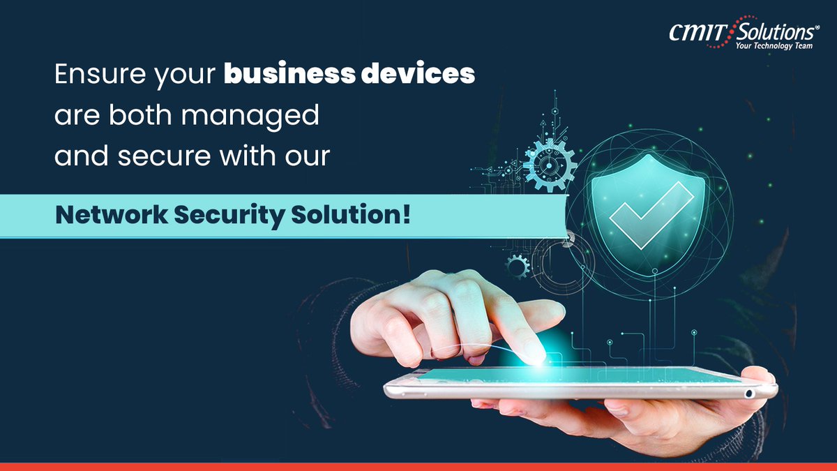 Is your business protected against cyber threats? In today's digital age, network security is more important than ever That's why we offer a range of network security solutions to help keep your business safe and secure. cmitsolutions.com/it-services/ne… #CyberSecurity