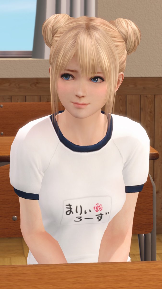 DOAFOS's tweet photo. 「じゃあマリーさんはほのか先生とキスをしたいと思いますか？」
「はぁ！？ そんなこと思うわけないじゃないですか」
「オーナーさんは？」
「……」
「あ、これは答えなくていいです。……いいですか？ キスは好きの裏返し。本当に好きな人ならキスをしたいと思うはずです。違いますか？」
#DOAXVV https://t.co/go3EgskVTv