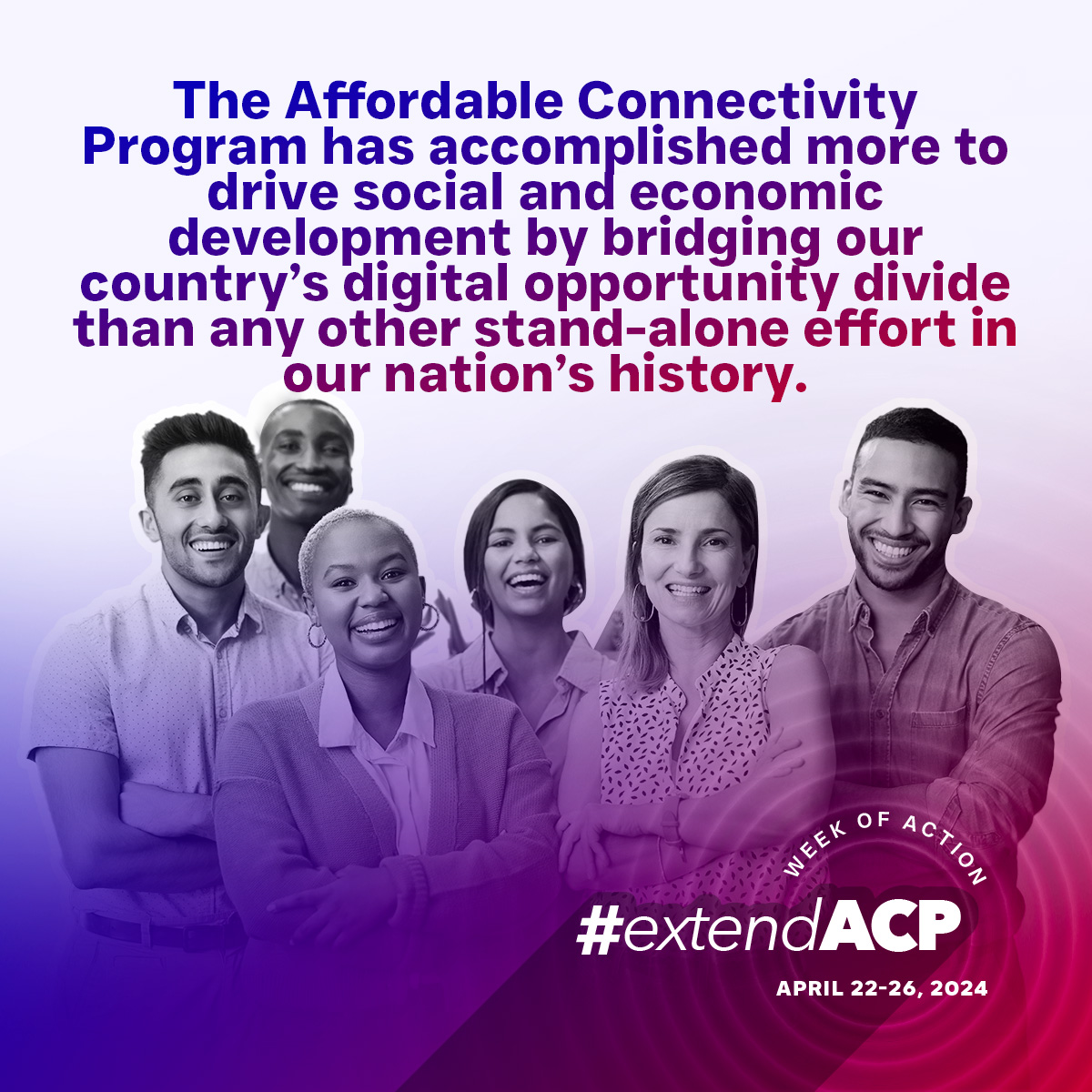 Everyone wins when everyone is connected. The ACP continues to create new pathways towards economic opportunity all across the country. Unfortunately, without congressional action, the ACP is on the brink of shutting down due to lack of funding. #ExtendACP