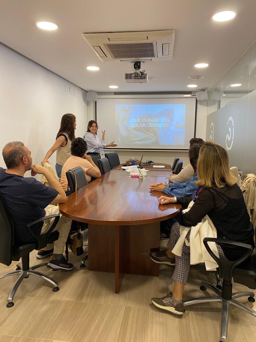 Ayer terminó el pilotaje de la Terapia Grupal de Dolor Crónico en la sede de Córdoba. 
#CordobaEsp