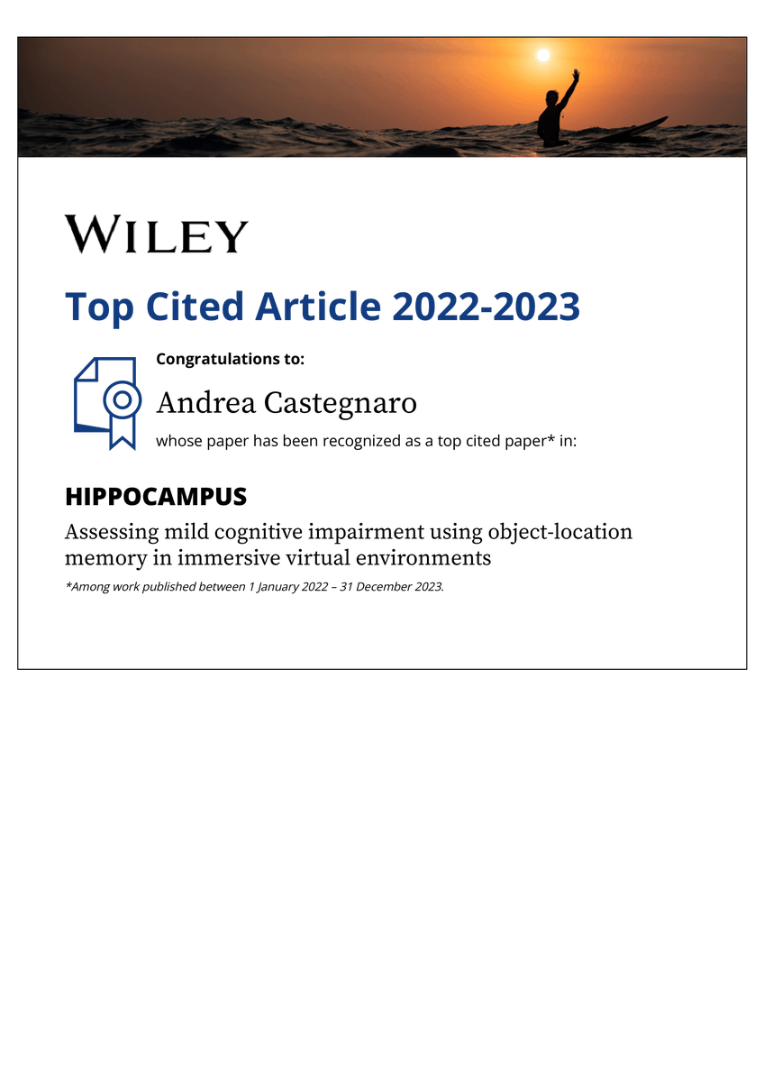 Small joys of life! I am glad that my previous work trying to understand the functions of the lateral entorhinal cortex is being recognized and read.