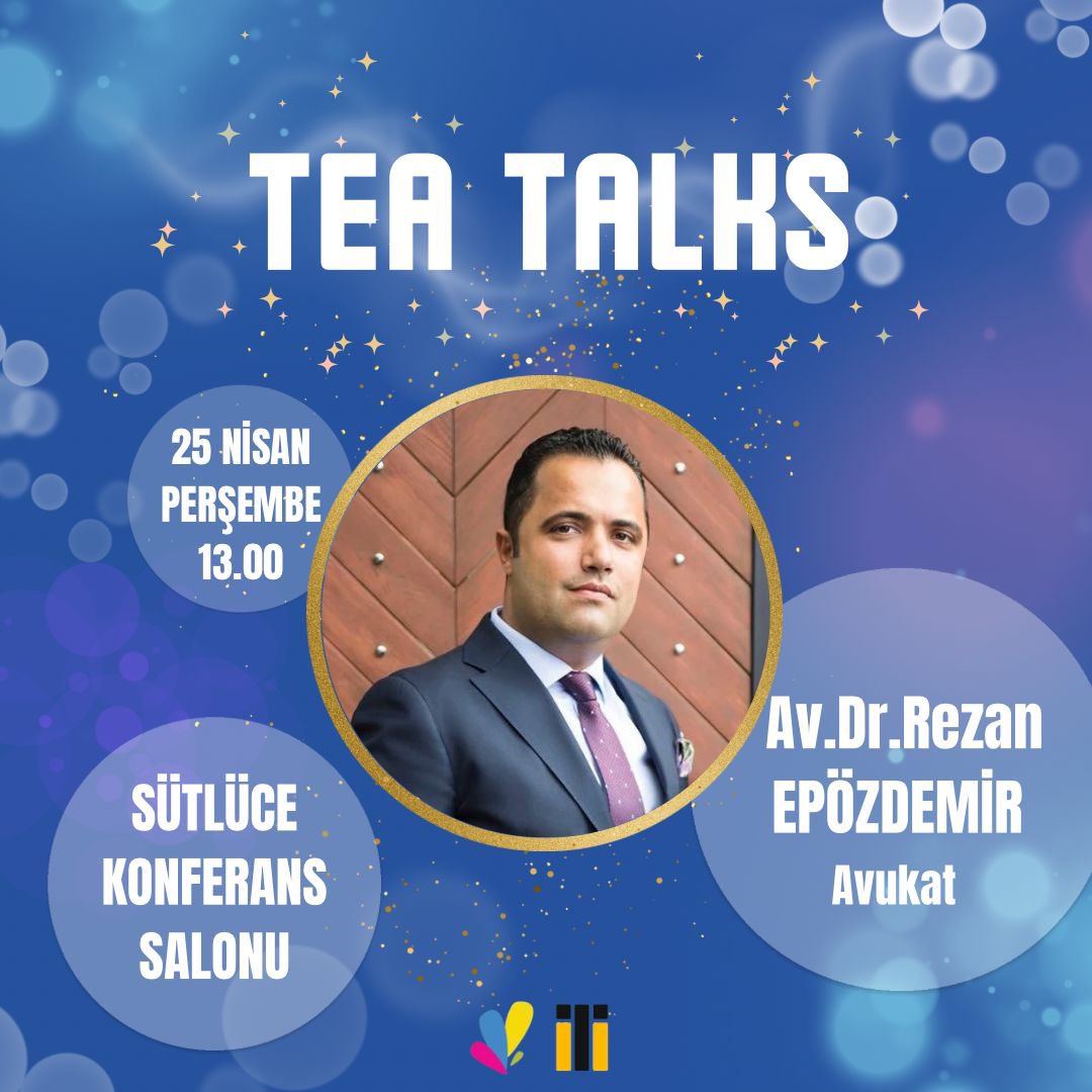 girisimTic's tweet photo. Girişimcilik Topluluğundan Herkese Merhaba!
Yılın Etkinliği İleKarşınızdayız!
Türkiye’nin önde gelen avukatlarından,
birçok sosyal sorumluluk projesinde yer alaran, önceki dönem Galatasaray Kulübü Başkan Yardımcısı Av. Dr. Rezan EPÖZDEMİR etkinliğimizde bizimle beraber olacak! https://t.co/cATYvtMswG