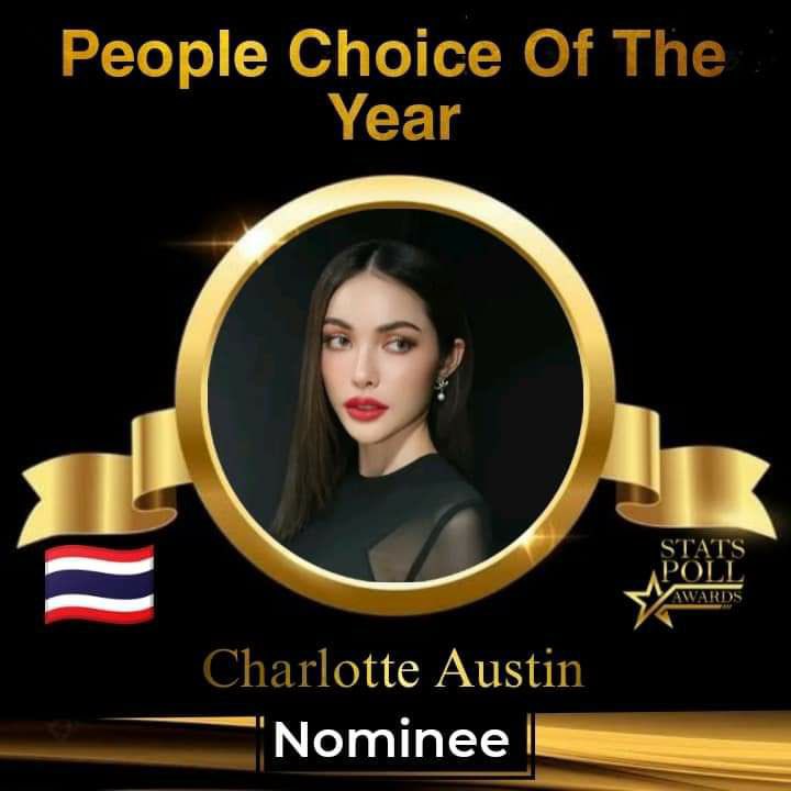 🚨Vote.  #charlotteaustin   For #PeopleChoiceOfTheYear

'2nd People Choice Of TheYear'

VOTING END: MAY 25,2024 /11:30PM Philippines standard Time

#StatsPollAwards
#PeopleChoiceOfTheYear
#ชาล็อตออสติน @itscharlotty

🔗 facebook.com/share/WLtQQcGZ…