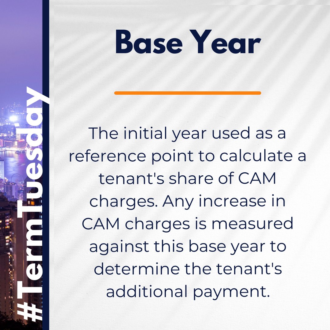 #TermTuesday #BaseYear #RealEstateFinance #CommercialLending #CommercialMortgage #CommercialRealEstateLoan

Read more: hubs.li/Q02twNHR0