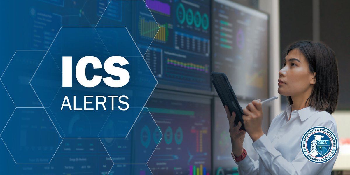 ⚠️@CISAgov issued 2 NEW public #ICS advisory. These advisories provide info about current security issues, vulnerabilities, & exploits surrounding ICS. More at cisa.gov/news-events/al…