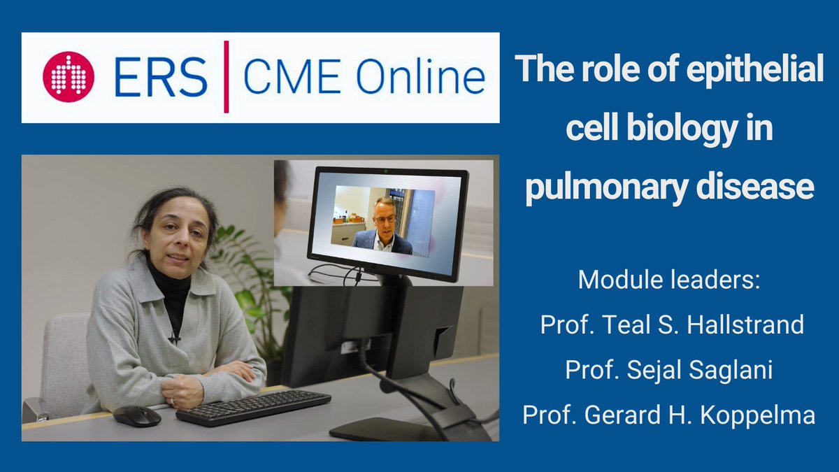 New CME Online module: The role of epithelial cell biology in pulmonary disease. Participants will gain an understanding of the progression of asthma from childhood to adulthood, & the role of epithelium in the development & progression of asthma. new.ersnet.org/cme-online/mod…