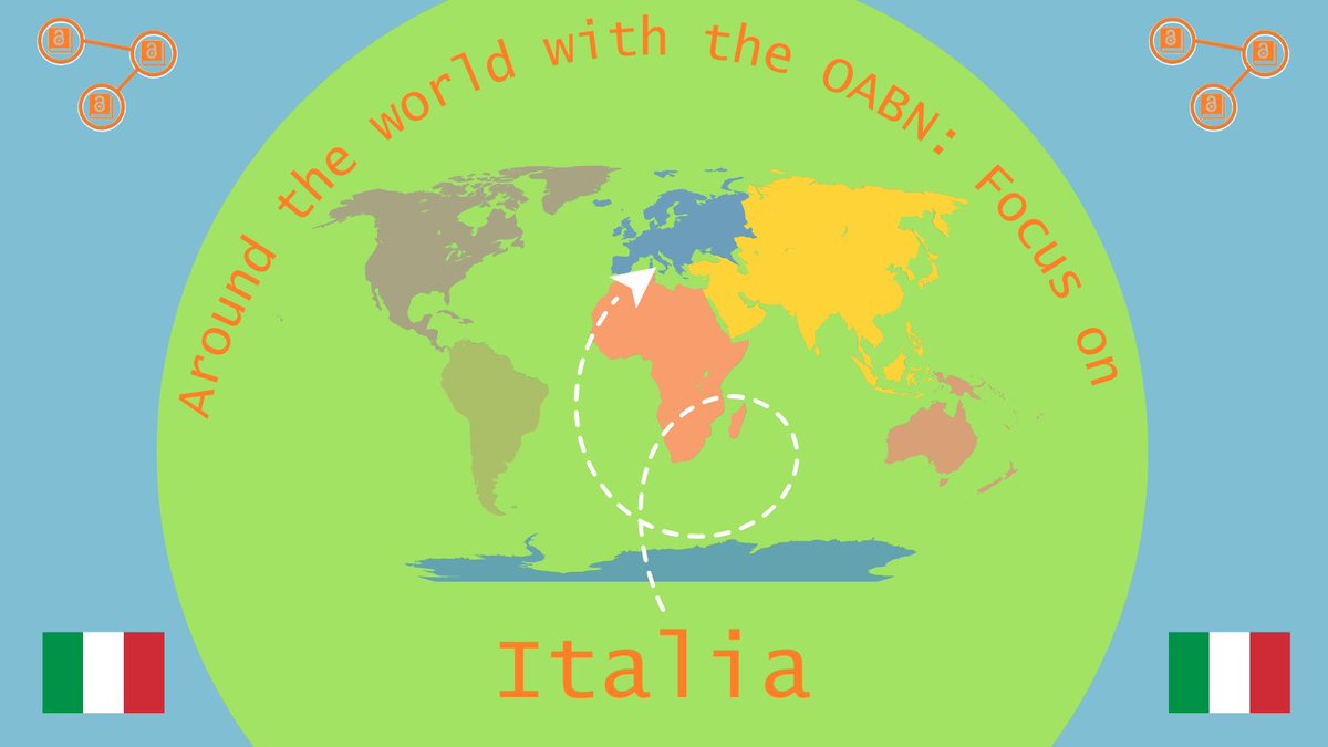 🇮🇹Our 'Around the World with the OABN' series continues with a post all about Italy!📷 📷 Nicola Cavalli @nicolacavalli shares insights into the state of Open Access book publishing in Italy. The post is written in Italian & English: openaccessbooksnetwork.hcommons.org/2024/04/23/aro… #OAbooks