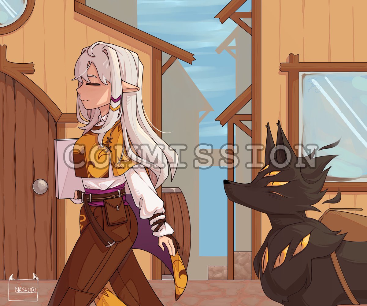 A commission for the amazing, talented <a href="/Michelarx11/">Michelarx</a> (who you should absolutely check out)! Thank you so much for commissioning me, it’s always really fun to work with you <3