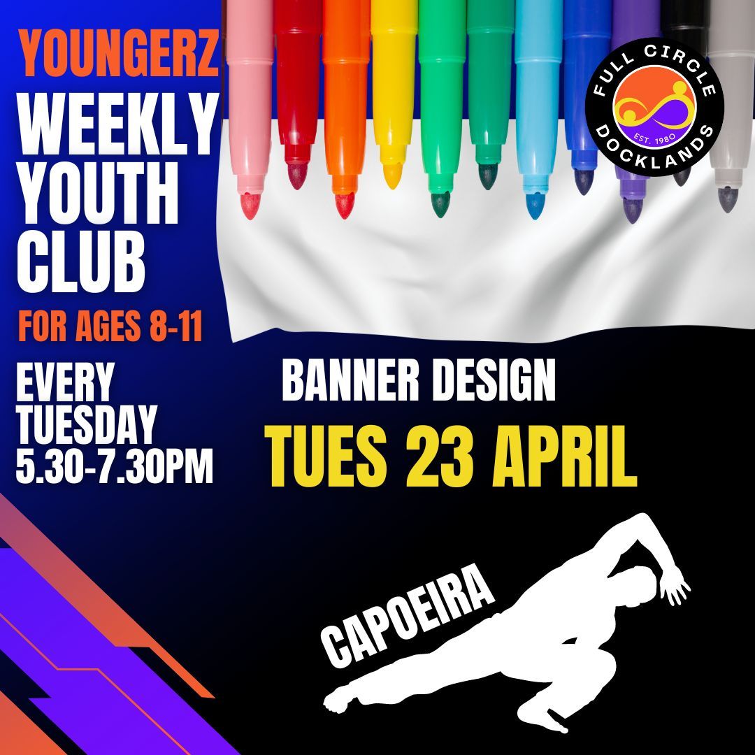 Today we’ve got Capoeira in the sports hall and will also be creating some banners to display on our Open Day 🎨 

🎤 If you fancy a sing-along then there will be opportunity to get on the karaoke machine too. 

#BristolKids #YouthWork
