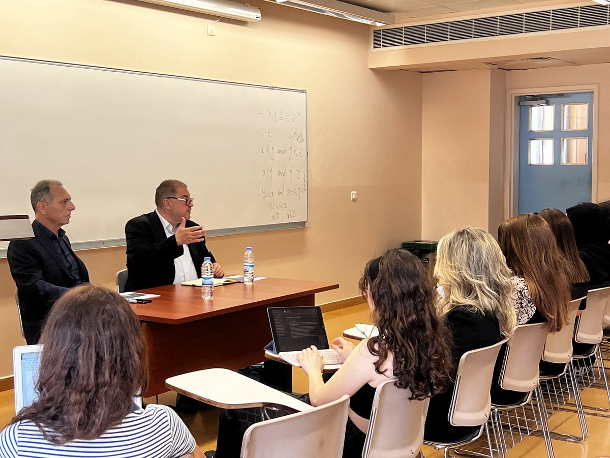 Dr. Imad Salamey Professor @UmutUzer66 to address students at Lebanese American University about #Turkey's present efforts to achieve a truce in #Gaza through guarantorship.