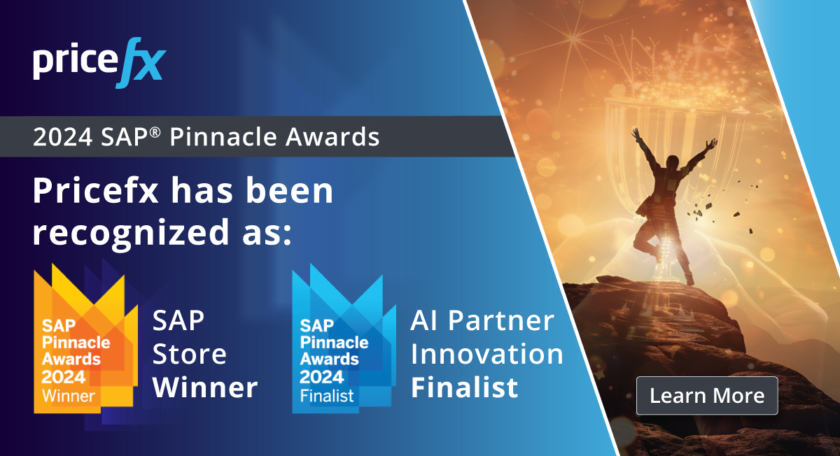 🏆 We’re proud to share that we’ve been named an #SAP Pinnacle Awards 2024 Winner in the SAP Store category and a Finalist in the #AI Partner #Innovation category! Learn more about our award-winning platform: businesswire.com/news/home/2024…

#SAPPinnacle #SAPEndorsedApps #PricingSoftware