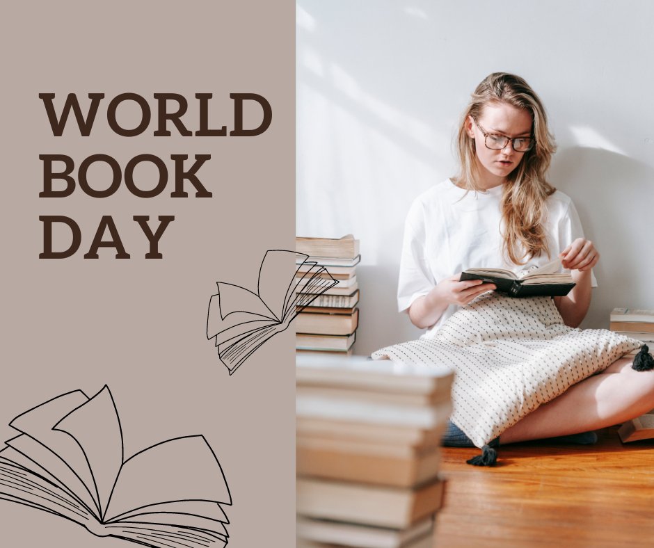 It’s World Book Day! If you’re a student, you probably read a lot of textbooks, but reading for enjoyment helps to reduce stress. Do you prefer to read print books, ebooks, audiobooks, or all three? #WorldBookDay