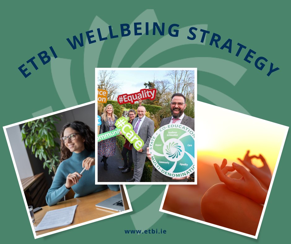 ETBI is excited to launch its Wellbeing Strategy this Friday 26th April, which coincides with #NationalWellbeingDay! We are looking forward to seeing the team at our HQ in Naas on Friday 🤩 #ETBStrongerTogether #ETBI