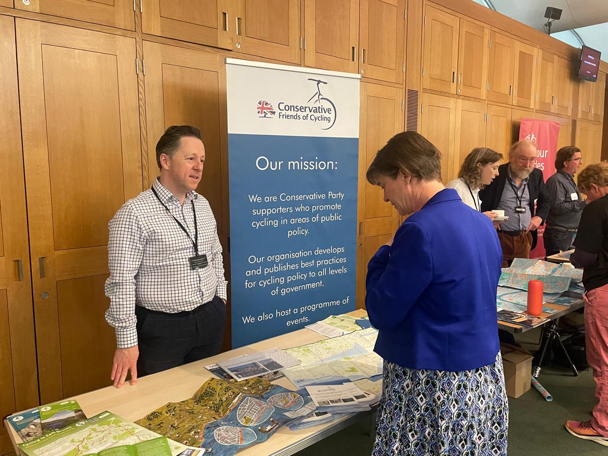 As Co Chair of the @APPGCW, we hosted the Active Travel Showcase in #Westminster to promote the positive impacts of active travel.🚲 Great to hear Minister, @guy_opperman talk about the future of cycling and walking policies.