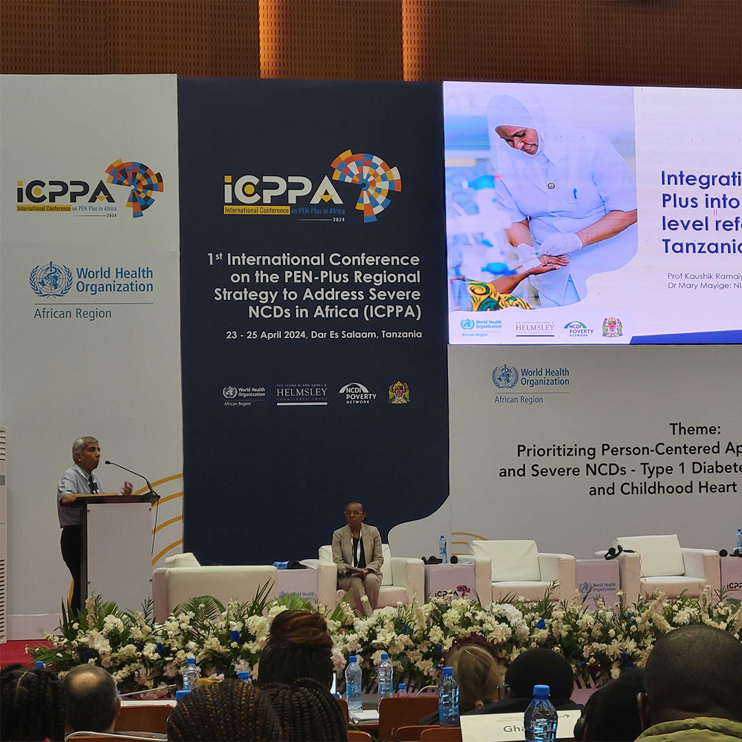 Today, at #ICPPA2024, Dr Kaushik Ramaiya emphasised the crucial role of having a referral system in place at the primary healthcare level for effective NCD care that saves lives. #PENPlus @tancda @AfricanNCDsNet @eancdalliance @HelmsleyTrust @NCDIpoverty