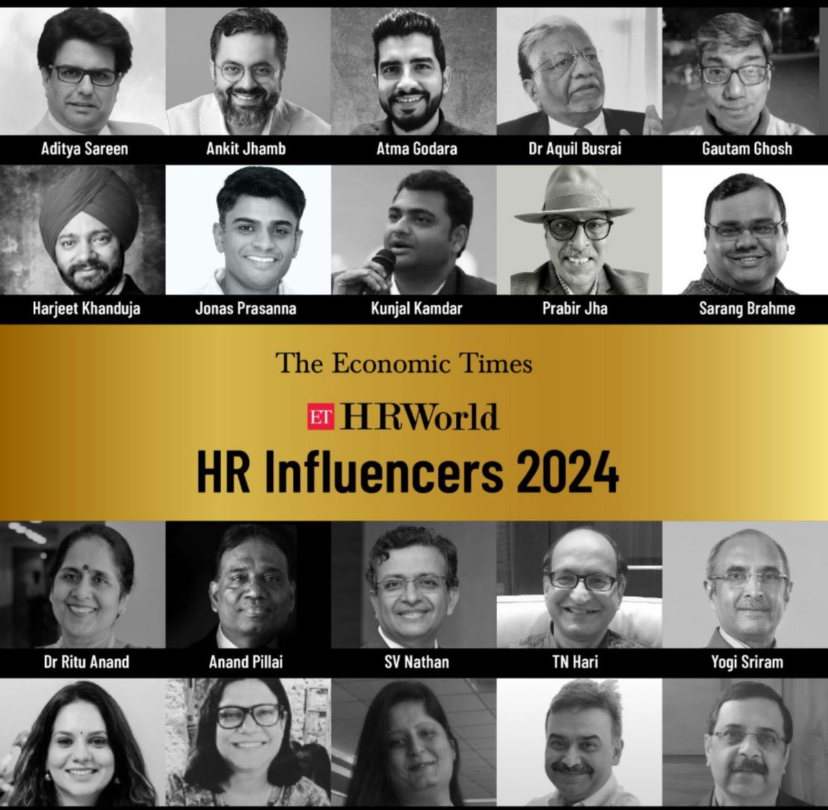 Another year. Another list. Many friends. Many congratulations to everyone. I do hope we truly are influencing employers, organisations, individuals and the world get better. More power to that purpose. #PrabirInsights #HRInfluencers2024 lnkd.in/dAzWGZiP