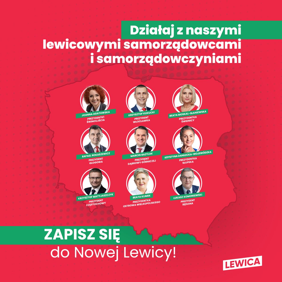 👉 Twórz z nami lepszą Polskę! 🇵🇱 🌳 Denerwuje Cię wycinka kolejnych drzew? Twoja ścieżka rowerowa znienacka się kończy?🚲 Komunikacja publiczna nie działa tak, jak powinna?🚃 🏠Albo może wracasz do domu zmęczony/a po długim dniu w pracy, w której Twoje prawa nie są