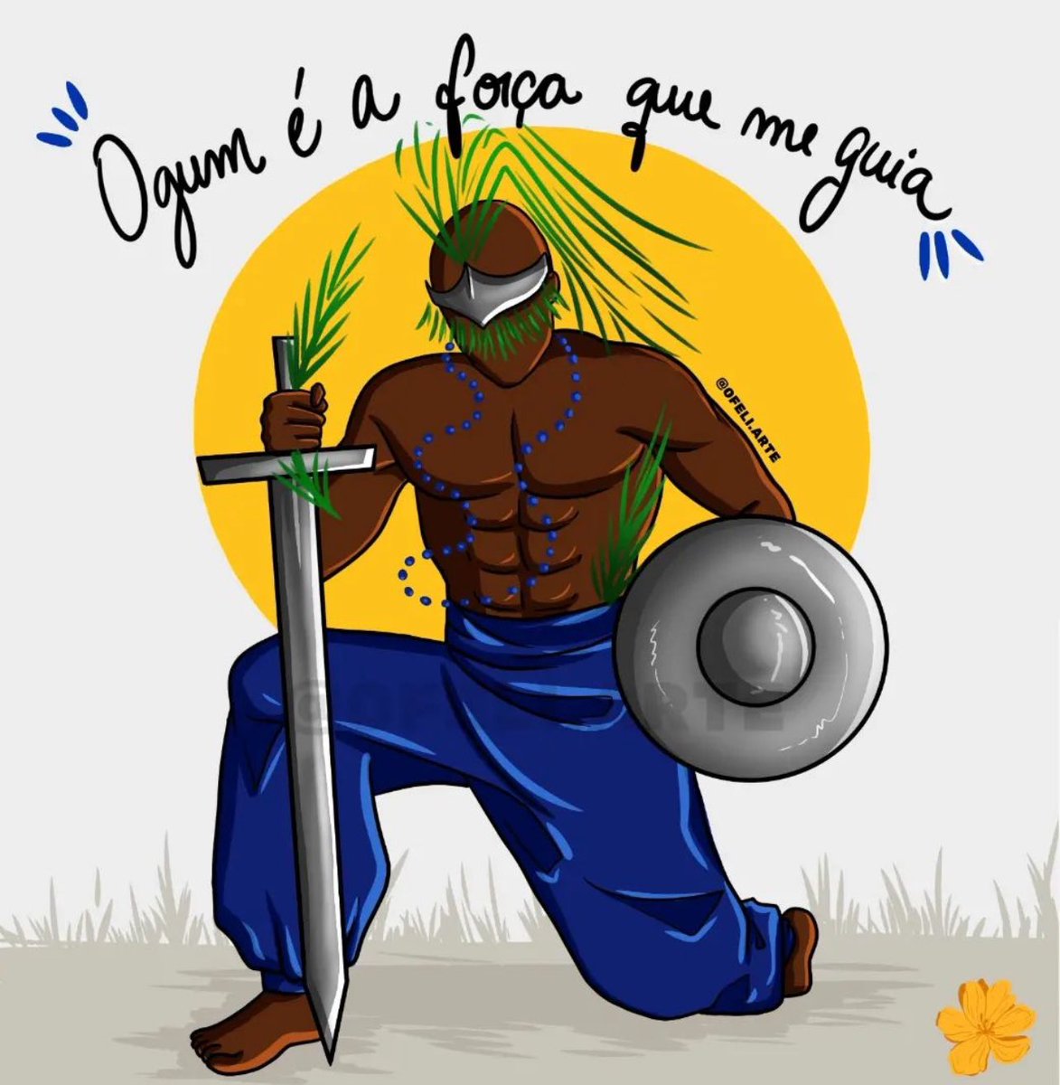 macumbalizou_'s tweet photo. ogum é a força que me guia 💙 https://t.co/dQDJJCkLVT