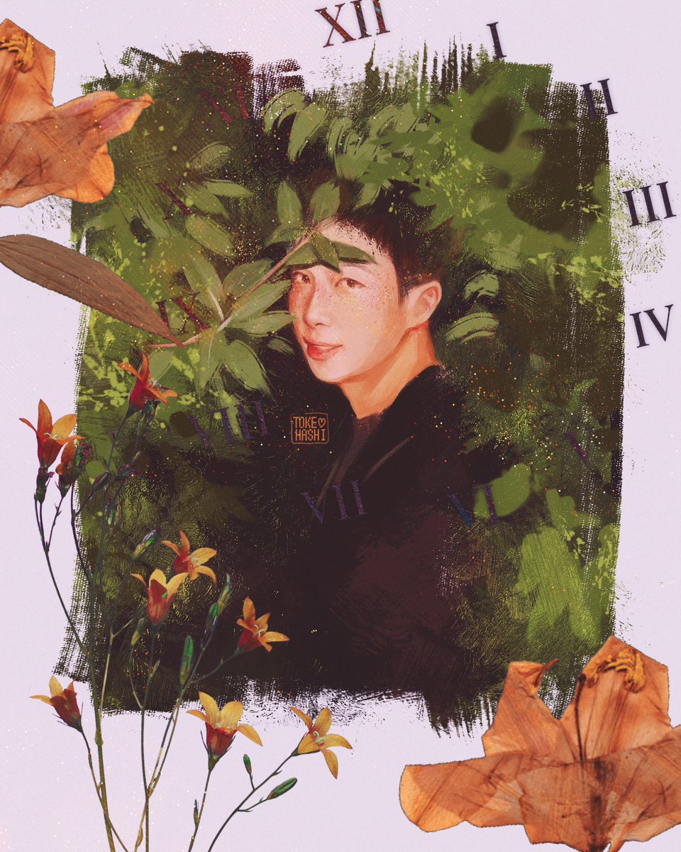 tokehashi's tweet image. sketching joonie 🥺🌿🍃