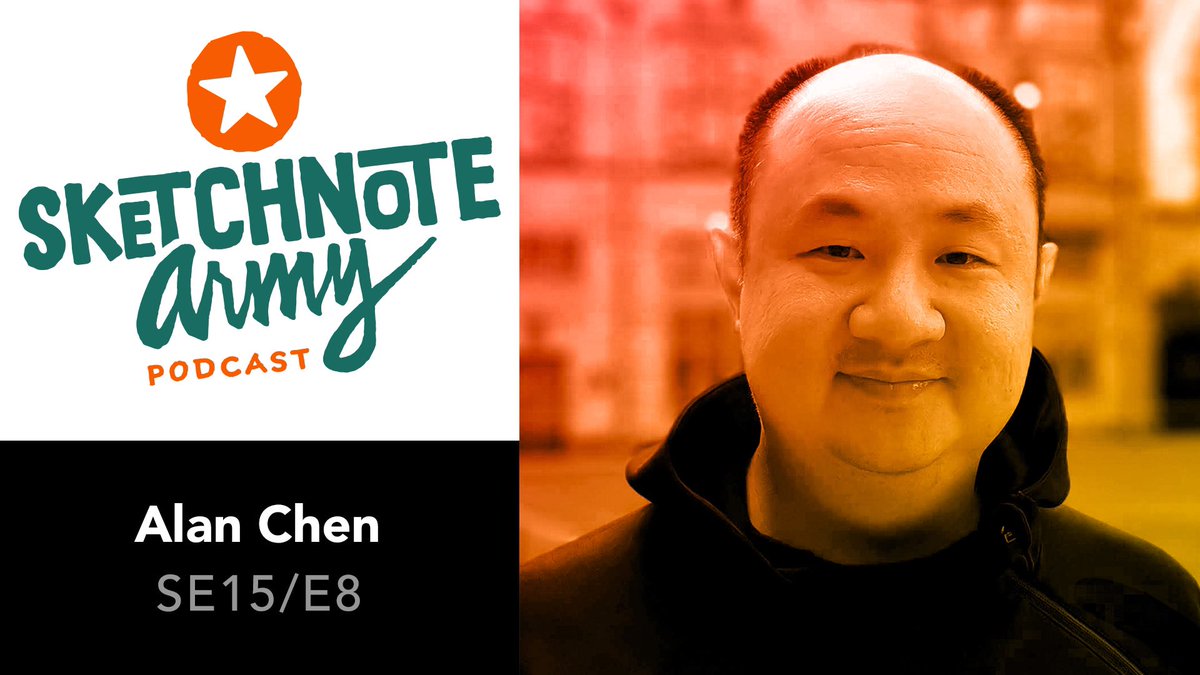 Alan Chen is fueled by a passion for storytelling and art - S15/E08

sketchnotearmy.com/blog/2024/4/23…

Alan Chen of @sh8peshifters shares how his passion for drawing, comics & film helps him create impactful visual solutions for clients.

#sketchnote #sketchnoting #visualthinking