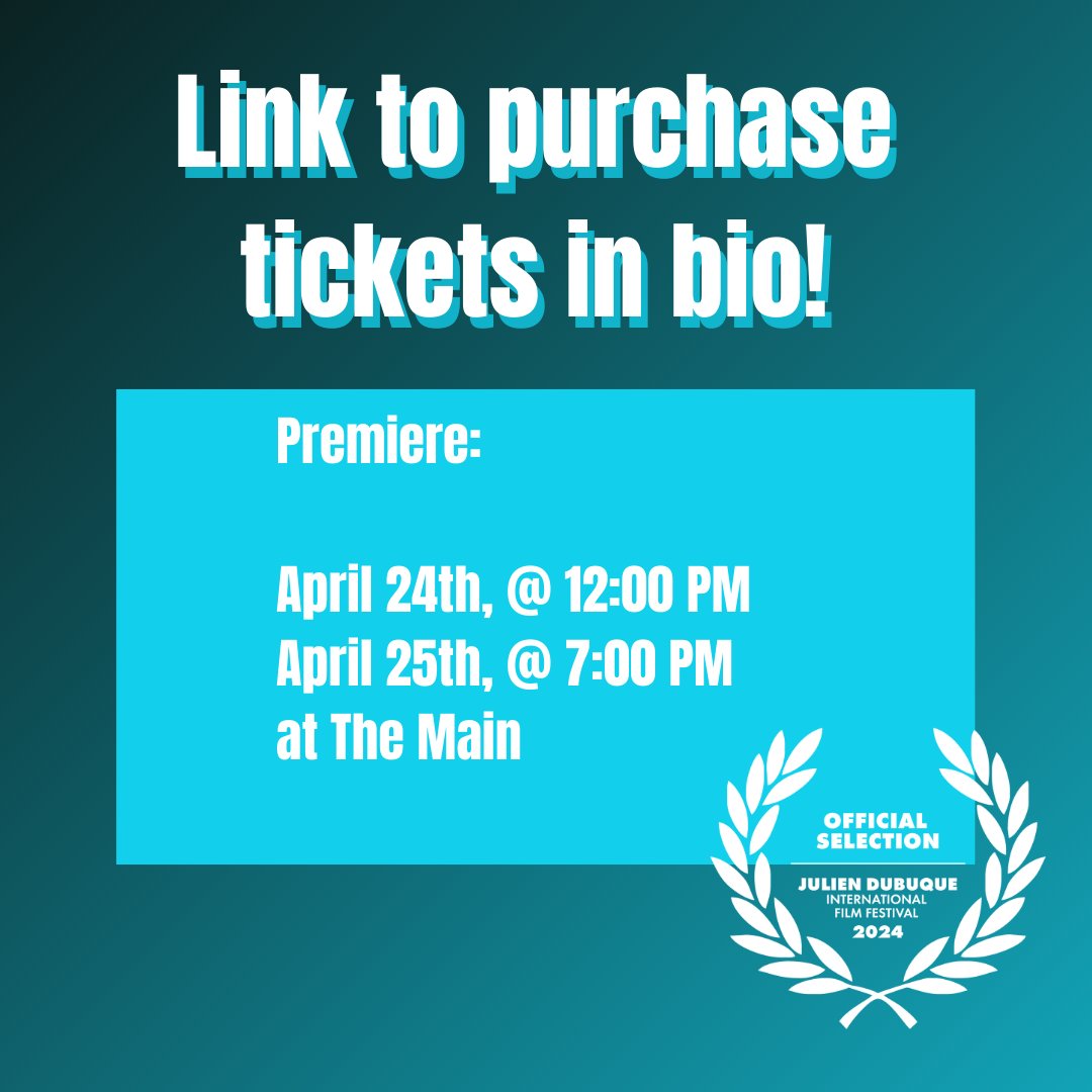 1 day until UnBroken’s premiere at the 13th annual Julien Dubuque International Film Festival!

Join us: Wednesday, April 24th @ 12:00 PM and Thursday, April 25th @ 7:00 PM at the Main, Dubuque, IA

Link to purchase: pro.pickurtix.com/f/film-festiva…

#JDIFF2024 #standuptojewishhate