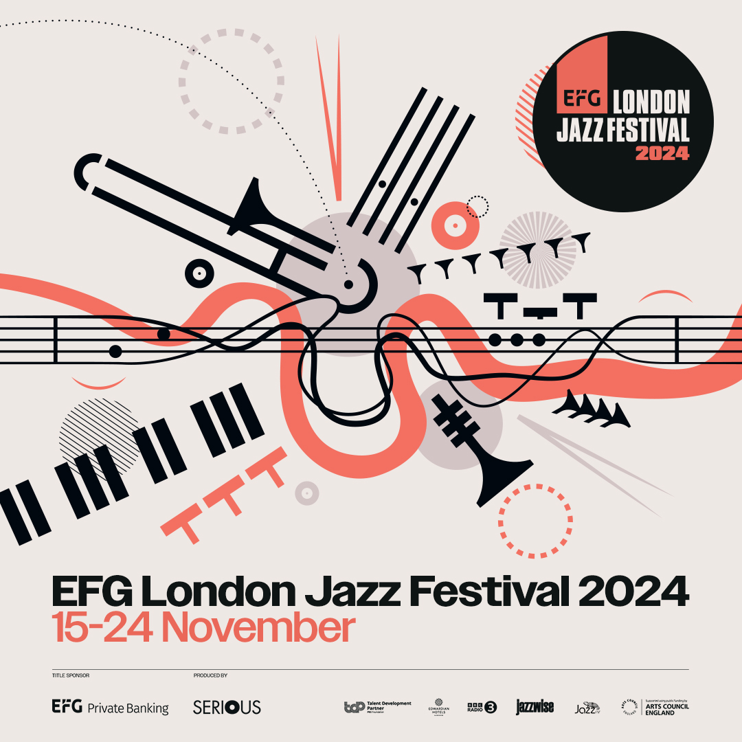 EFG London Jazz Festival IS BACK 15-24 November 2024!💥 Discover the first artists joining this year's @LondonJazzFest, an electrifying and diverse line-up of global stars, homegrown talent & more! Tickets go on sale this Fri 26 April, 10am efglondonjazzfestival.org.uk #wearejazz