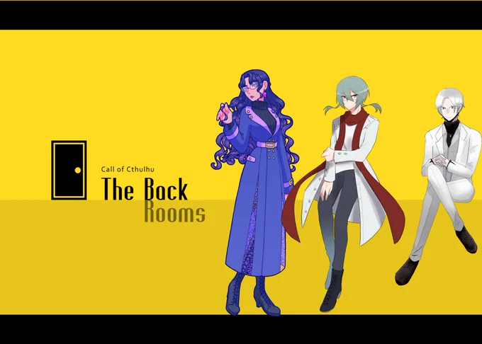 『The Back Rooms』 KP:あるめさん(皇聖星) PL ナゴヤさん(フレア・ハート・スコルピウス) 睦月(ダニエル・B・リブラ) 1ロス2生還で夢オチエンド!生還したつらく 厳しかった 生還嬉しい 三人で帰りたかった……ありがとうございました……楽しかった……