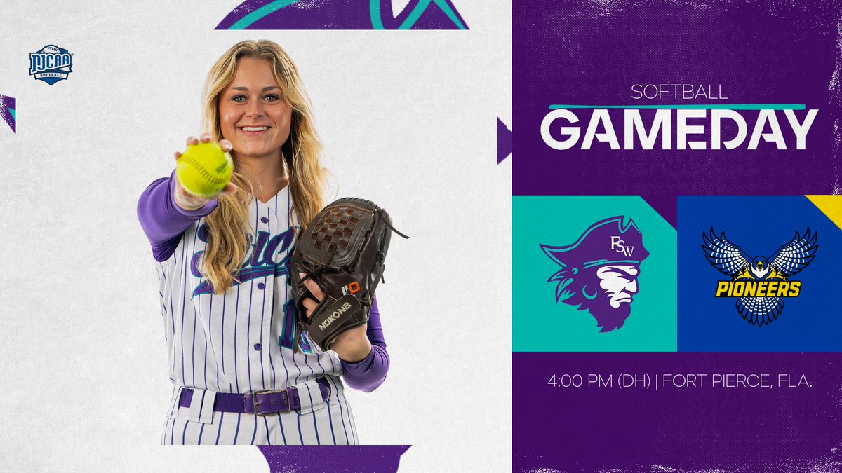IT'S GAMEDAY BUCS FANS! A big one going down on the East Coast today as #3 FSW takes on #4 Indian River in conference action! 🥎 vs. #4 Indian River 🕓 4:00 PM (DH) 📍 Fort Pierce, Fla. 📺 muscovision.com/facility/48028 (💲💲)
