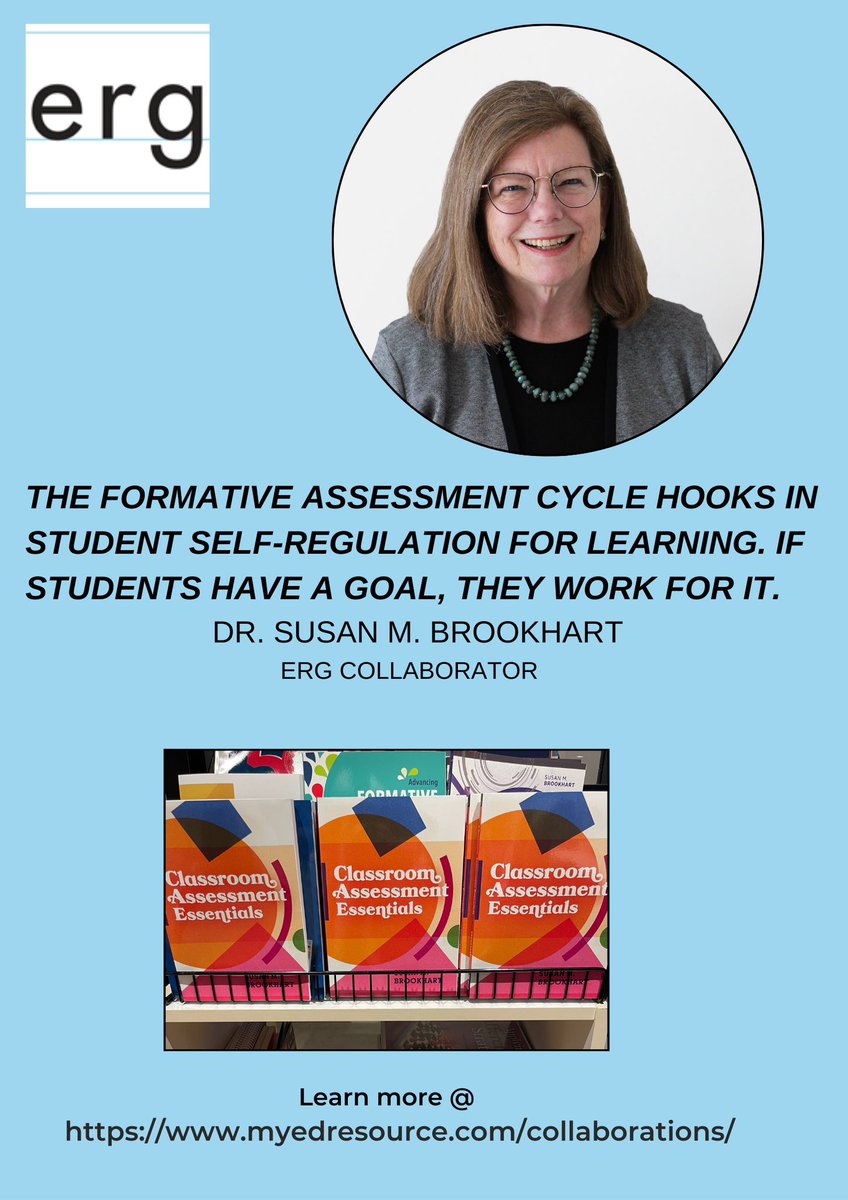 The formative assessment cycle hooks in student self regulation. If students have a goal, the work for it!