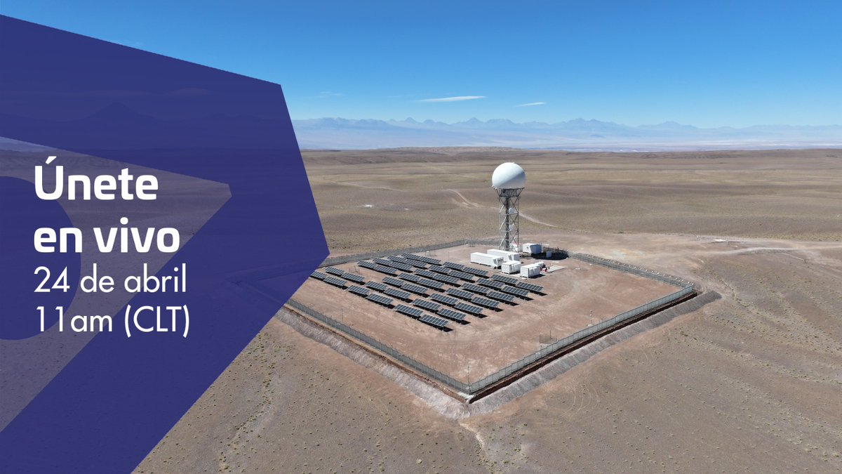 🗓️Mañana la @DGACChile inaugurará con nosotros el primer #Radar de control de tráfico aéreo del mundo totalmente alimentado por energía solar en el desierto de Atacama, asegurando el espacio aéreo del norte de Chile. +