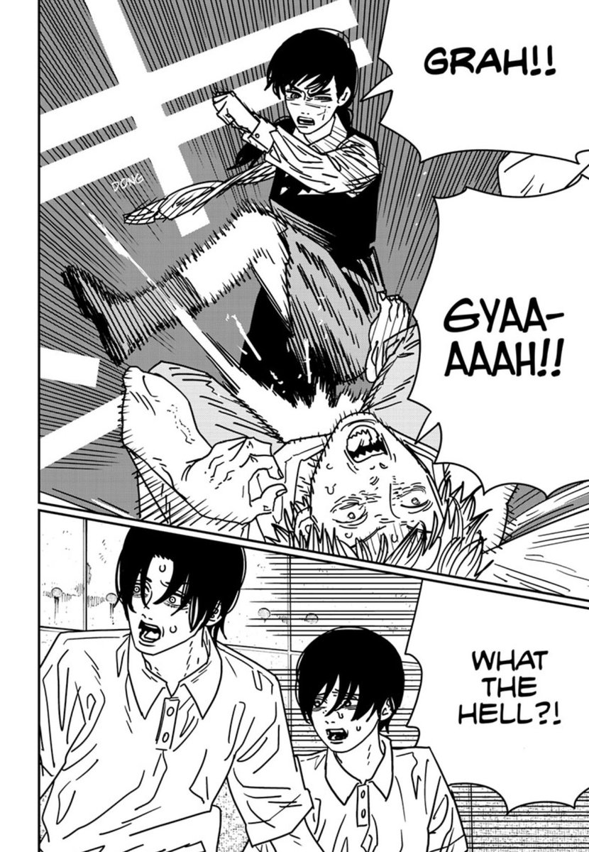 roro_no4's tweet photo. ggjskekjxkw i wanna draw katana man and asa as father and daughter now https://t.co/I64IkQ2miK