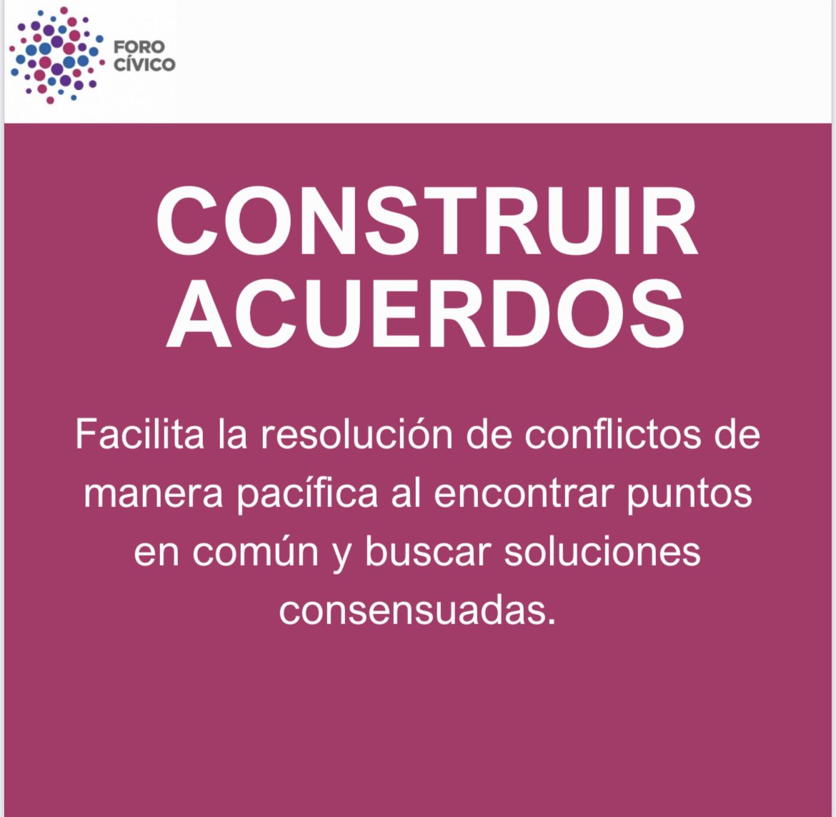 Dialogar no significa aceptar lo que es injusto. Hablar con el otro no es igual a la claudicación de los ideales o derechos. Dialogar es una forma de comunicación que se centra en comprender al otro, en lugar de intentar convencerlo de que tú tienes la razón. <a href="/1AlfredoZamudio/">Alfredo Zamudio</a>
