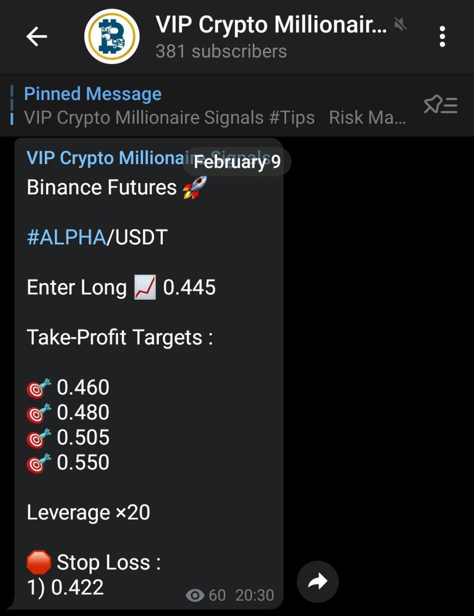 #ALPHA stopped out Reminder: This reached TP1 before hitting sl. It is very important to adjust s/l level to profit zone or entry. Binance Futures $ALPHA/ $USDT Take-Profit target 1 ✅ Profit: 67.4157% 📈 Period: 7 Hours 1 Minutes ⏰