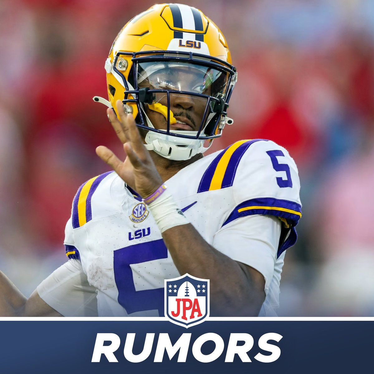 𝗥𝗨𝗠𝗢𝗥𝗦: Teams trying to move up to the #Commanders at #2 for a QB have been told that they won’t be trading the pick, per @DMRussini Washington is staying put and picking a QB.