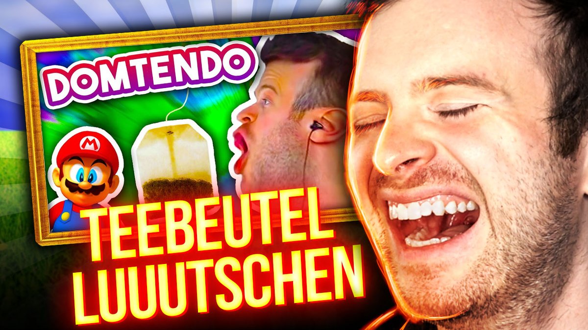 DOMTENDO LUUUTSCHT TEEBEUTEL?! 😂youtu.be/c5RSr829pQA