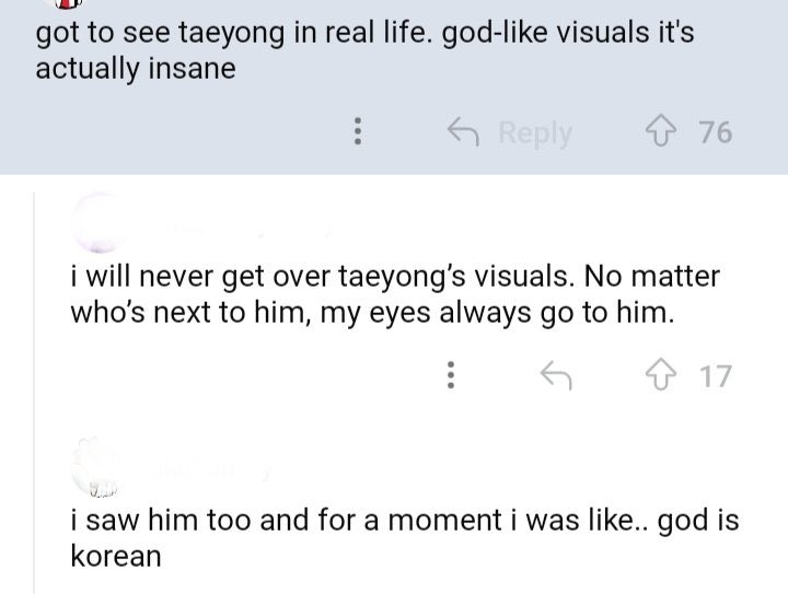 god is korean and it’s taeyong 😭