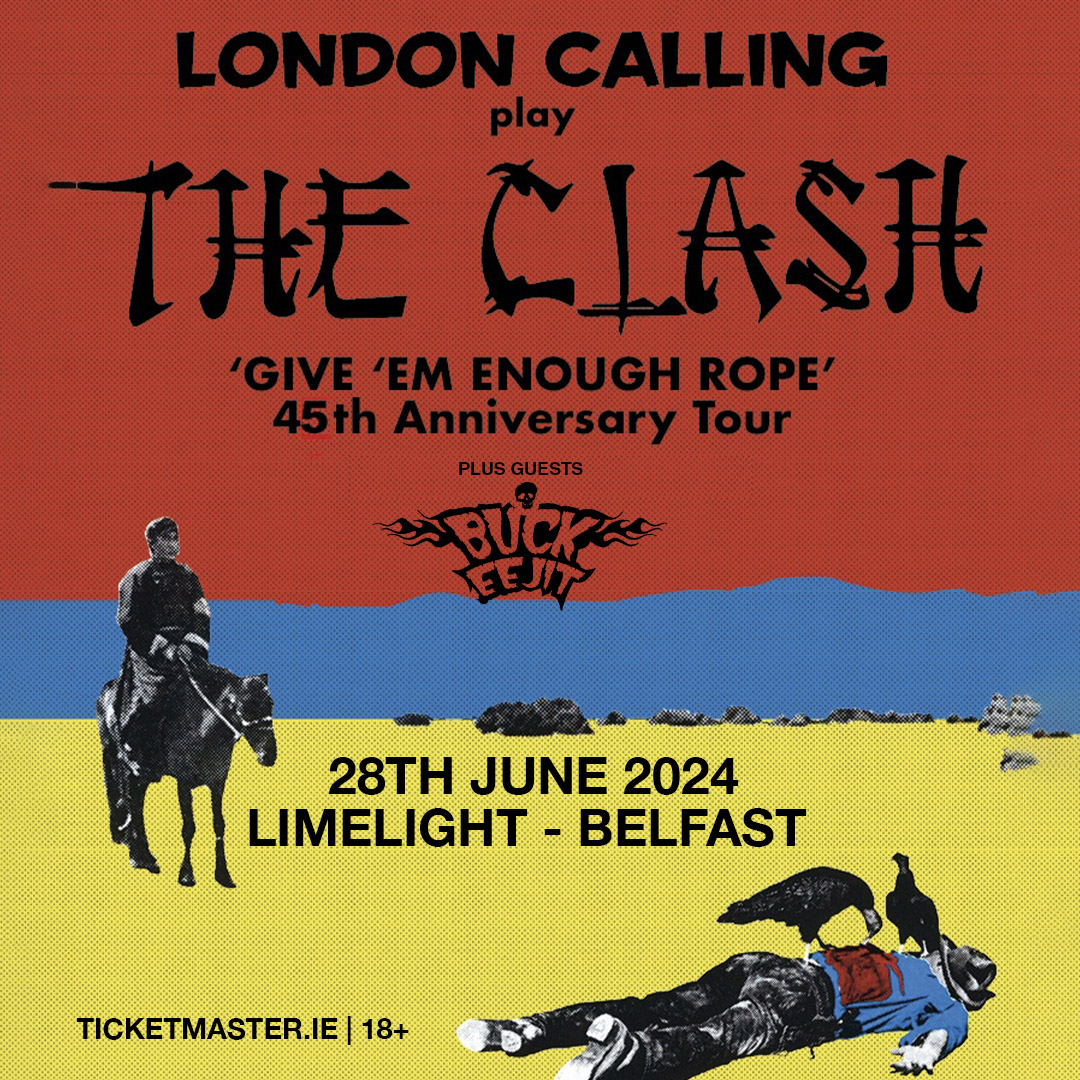 𝗦𝗛𝗢𝗪 𝗨𝗣𝗗𝗔𝗧𝗘 ✨ Buck Eejit have been announced as guests to London Calling UK this June 28th! 🎟 Remaining tickets available via: bit.ly/LCjune28