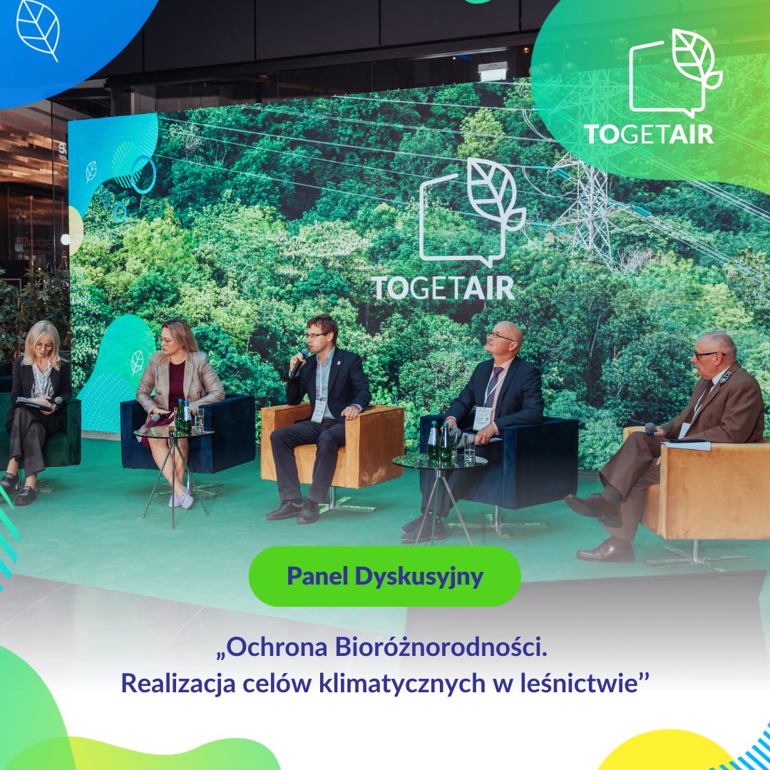 Za nami ostatni Panel Dyskusyjny Sceny Climate Care ,,Ochrona Bioróżnorodności. Realizacja celów klimatycznych w leśnictwie''. Moderatorem dyskusji była Marzena Cypryańska-Nezlek, Kierowniczka Centrum Działań dla Klimatu Transformacji Społecznych. Prelegenci:  Agata Szafraniuk,