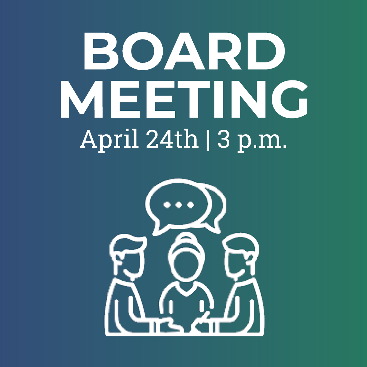 The Board of Election Commissioners of St. Louis County will hold a board meeting on Wed., April 24 at 3pm. The public is encouraged to attend this meeting, and those who wish to speak can complete a speaker request card which is available beginning at 2:45 p.m. on April 24.